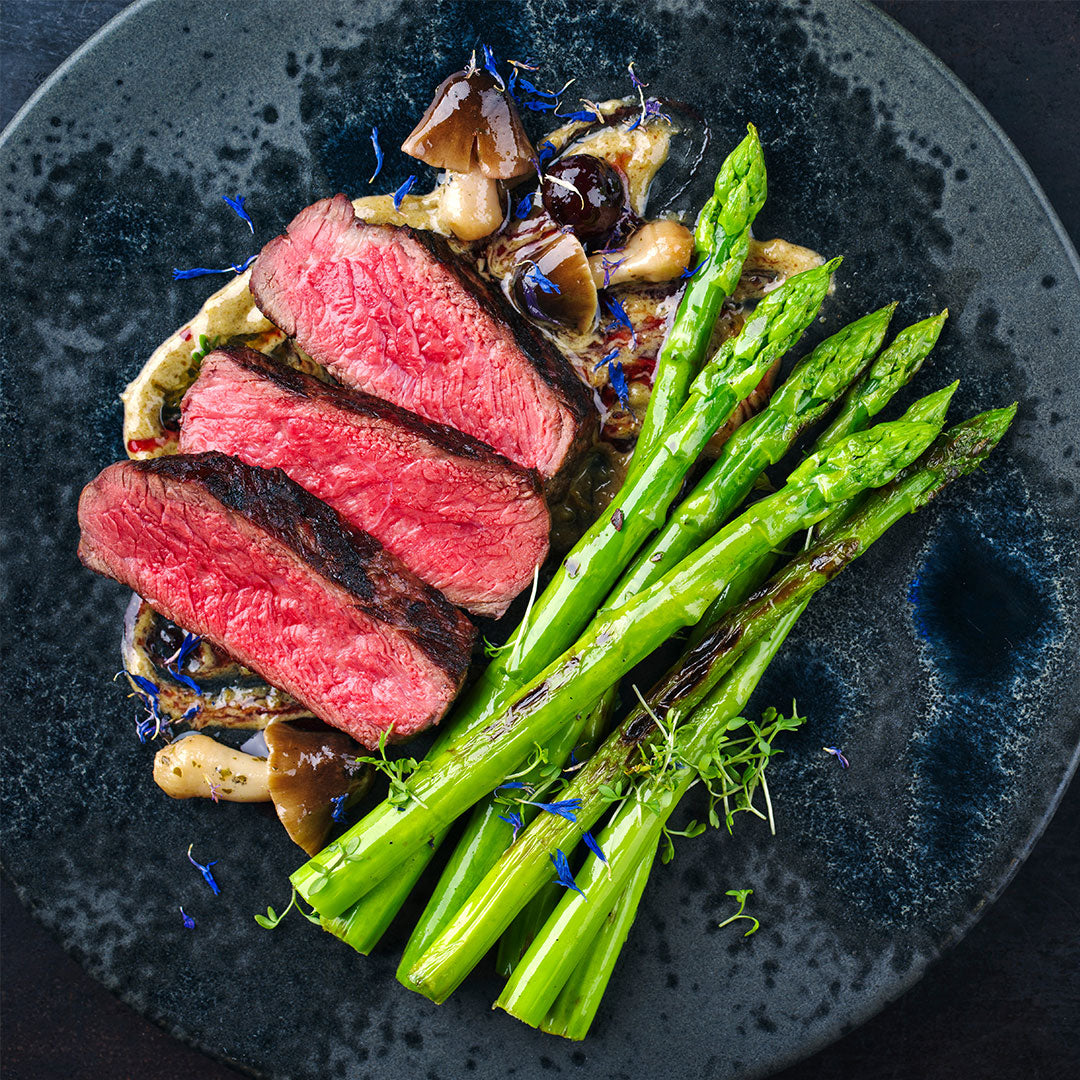 Sergio's Seasoning Recipe: One-Pan Steak & Charred Asparagus