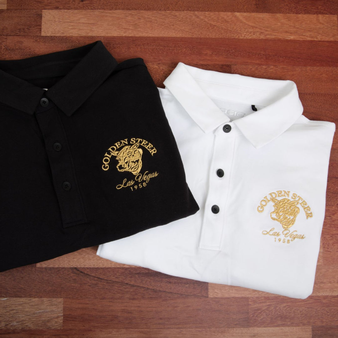 Golden Steer Classic Embroidered Polo Shirt