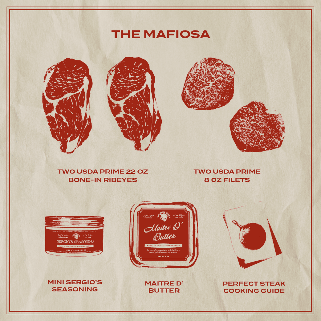 The Mafiosa (Set of 4)