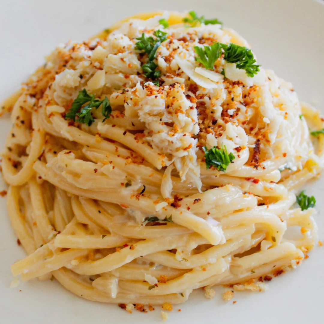 Maitre d’Butter Recipe: Crab Bucatini