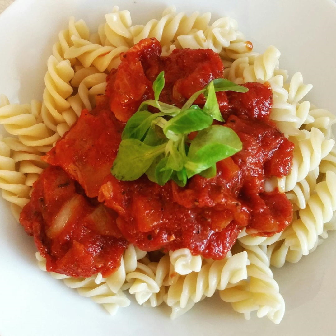 Table 40 Seasoning Recipe: Stewed Tomato Pasta