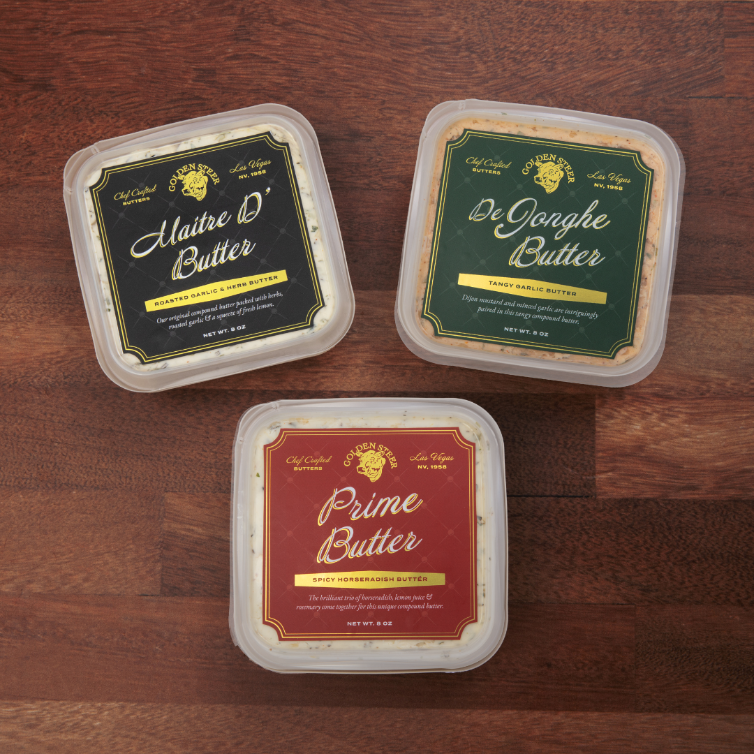 Dealer’s Choice: Compound Butter Trio